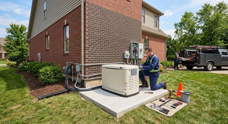 Gas Generator Installation in Conroe, TX