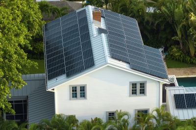 New Solar Panel System on Home